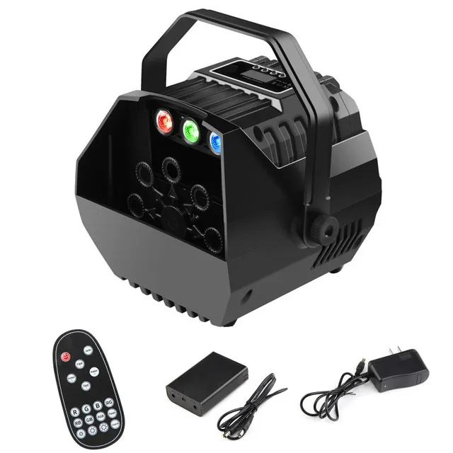 Генератор мыльных пузырей с подсветкой RGB